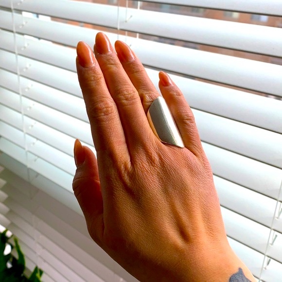 Sterling Silver Shield Ring - Picture 2 of 8